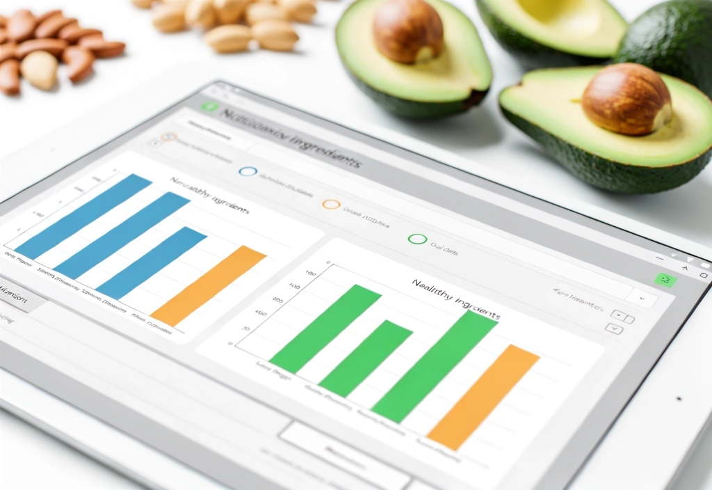 Interfaz de seguimiento nutricional DietaFites